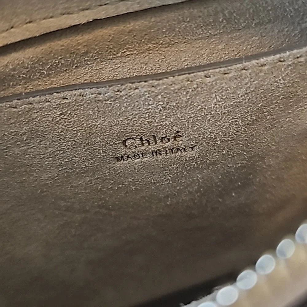 CHLOÉ Pixie Round Leather Crossbody Bag AUTHENTIC - Picture 8 of 16